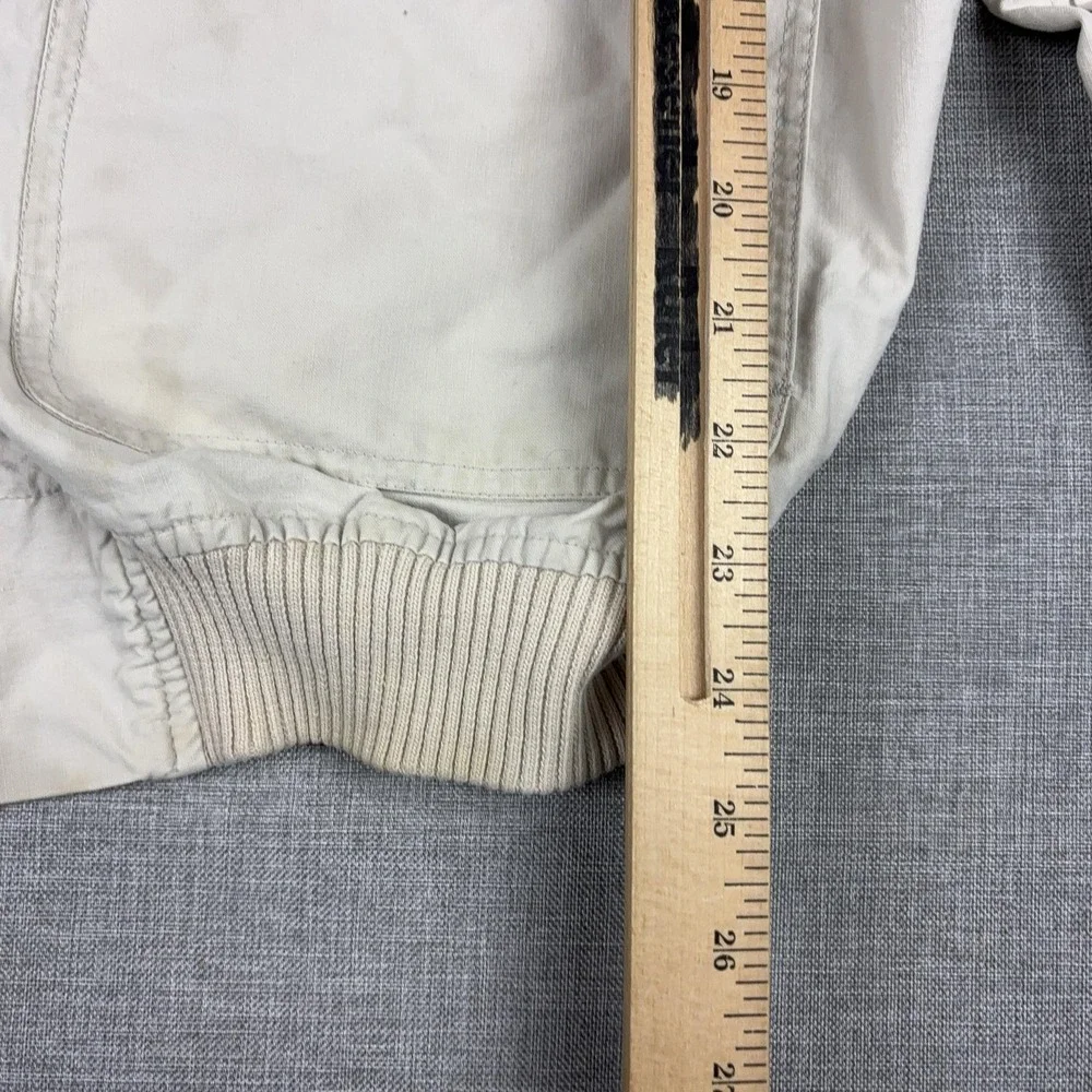 Vintage Banana Republic Jacket Mens Large Cotton Hooded Safari Windbreaker 80s